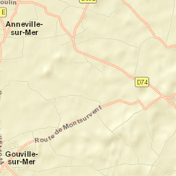 Gouville-sur-Mer Street Map