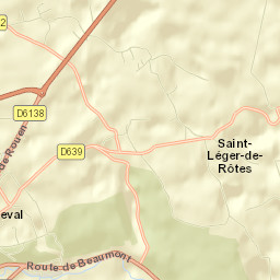 Menneval Street Map