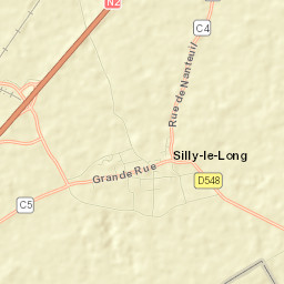 Silly-le-Long Street Map