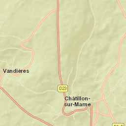 Châtillon-sur-Marne Street Map