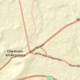 Clermont-en-Argonne Street Map