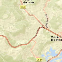 Châtel-Saint-Germain Street Map