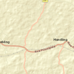 Hundling Street Map