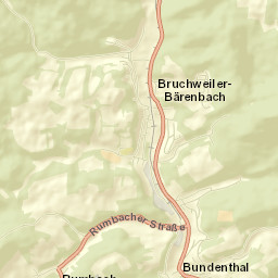 Bundenthal Street Map
