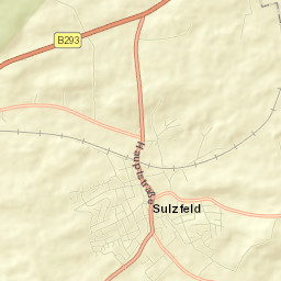 Sulzfeld Street Map
