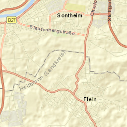 Flein Street Map