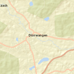 Dürrwangen Street Map