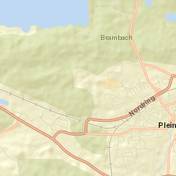 Pleinfeld Street Map