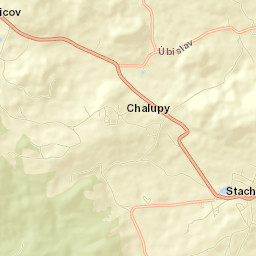 Stachy Street Map