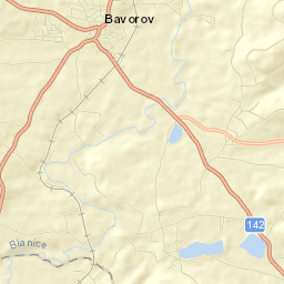 Bavorov Street Map