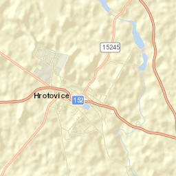 Hrotovice Street Map