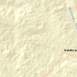 Velehrad Street Map