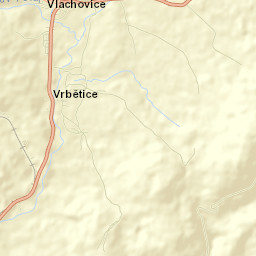 Vlachovice Street Map