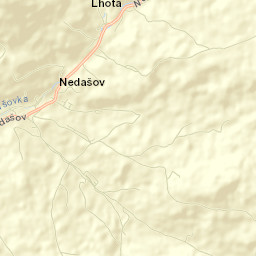 Nedašov Street Map