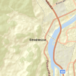 Okres Púchov Street Map