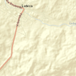 Ľubica Street Map