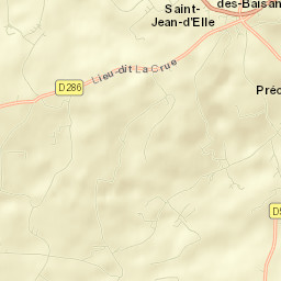 Saint-Jean-des-Baisants Street Map