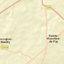 Sainte-Honorine-du-Fay Street Map