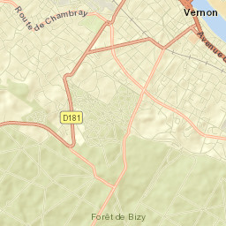 Vernon Street Map
