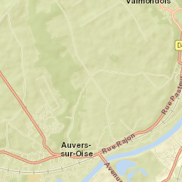 Département du Val-d’Oise Street Map