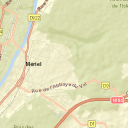 Butry-sur-Oise Street Map