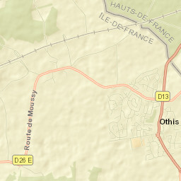 Othis Street Map