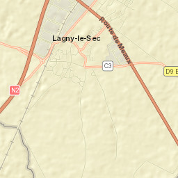 Le Plessis-Belleville Street Map