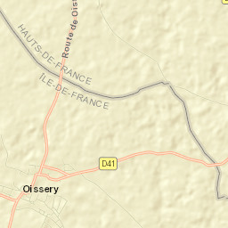 Oissery Street Map