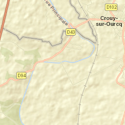 Crouy-sur-Ourcq Street Map