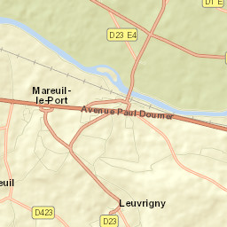 Port à Binson Street Map