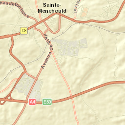 Sainte-Menehould Street Map