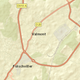 Valmont Street Map