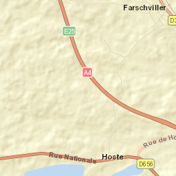 Farschviller Street Map