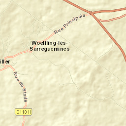Wiesviller Street Map