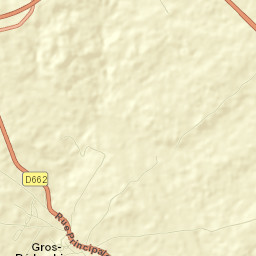 Gros-Réderching Street Map