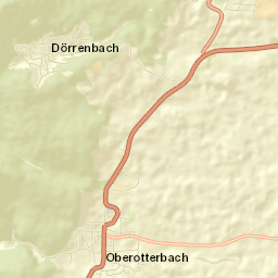 Oberotterbach Street Map