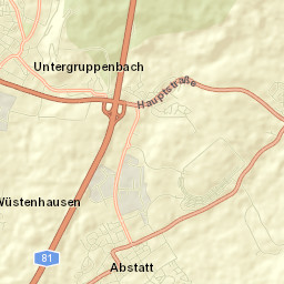 Untergruppenbach Street Map