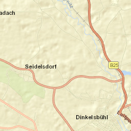 Dinkelsbühl Street Map