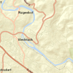 Viechtach Street Map