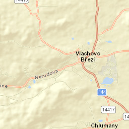 Vlachovo Březí Street Map