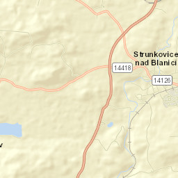 Strunkovice nad Blanicí Street Map