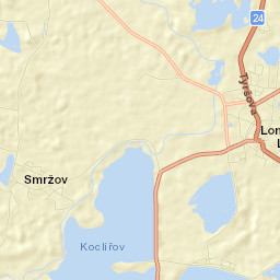 Lomnice nad Lužnicí Street Map