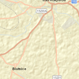 Jaroměřice nad Rokytnou Street Map