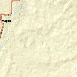 Rajec Street Map
