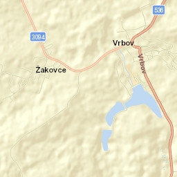 Vrbov Street Map