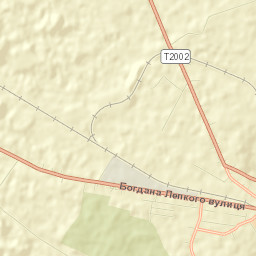 Husiatyn Street Map