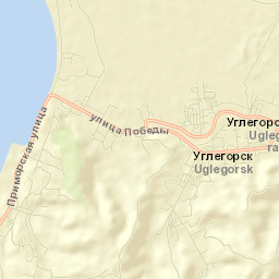 Uglegorsk Street Map