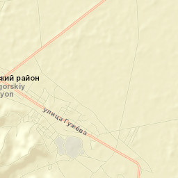 Uglegorskiy Rayon Street Map