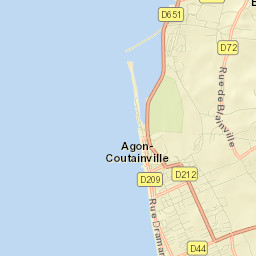 Blainville-sur-Mer Street Map