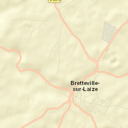 Bretteville-sur-Laize Street Map